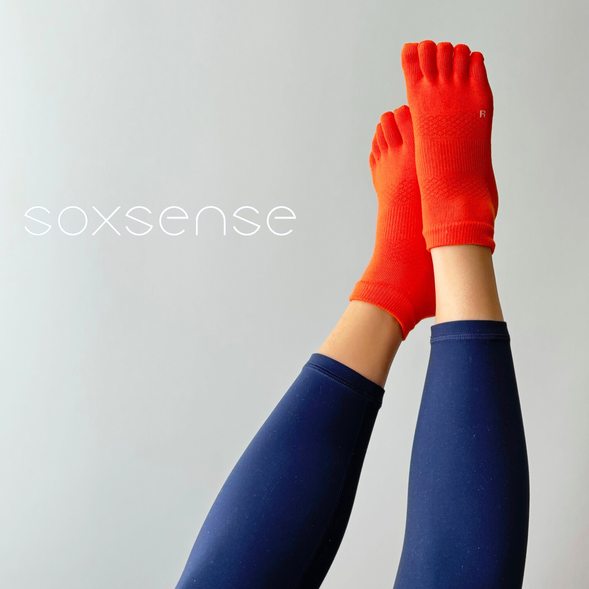 3 Pairs Ankle Grip Toe Socks with Cushion